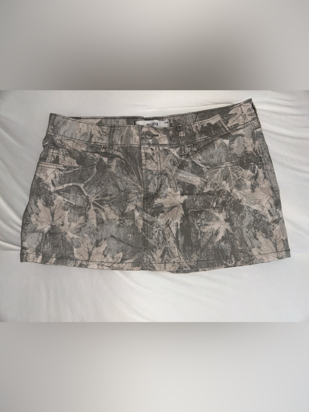 Hollister Camo Mini Skirt